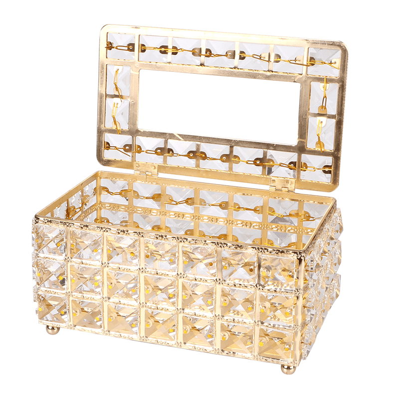 Square Crystal Tissue Box - smartishTrend