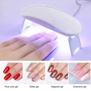 Portable Mini UV Led Lamp USB Charging Gel Polish Curing Machine Nail Dryer